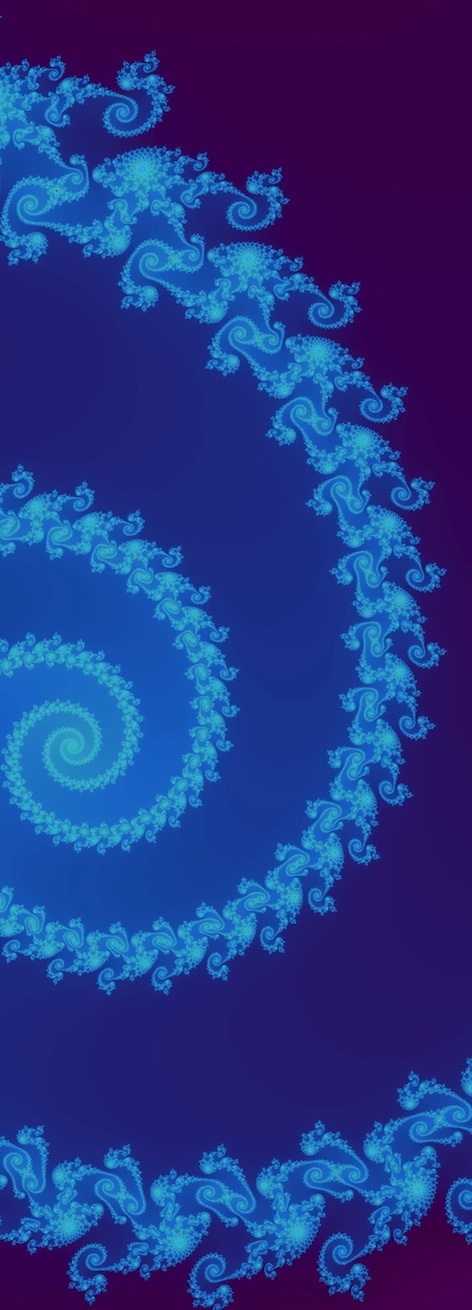 Galaxy of Galaxies: section of a Mandelbrot Set