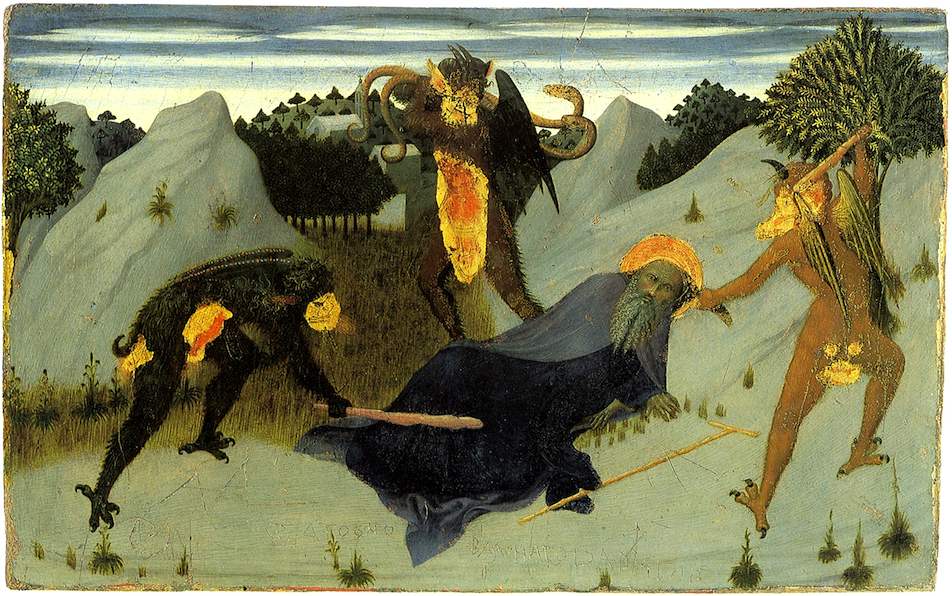 Sassetta: St Antony beaten by the devils