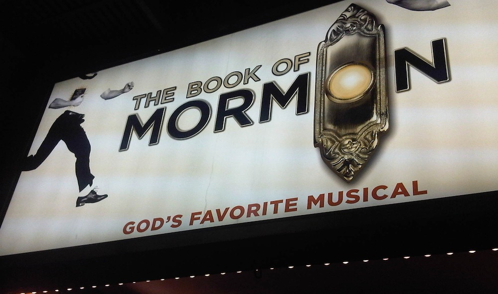 Marquees - The Book of Mormon: God's Favorite Musical