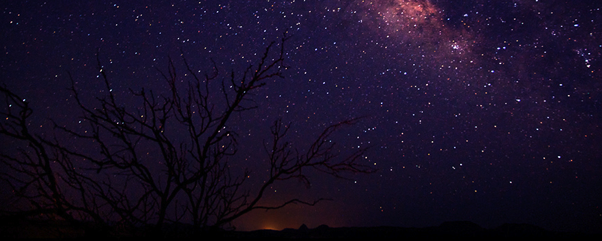 Purple Milky Way