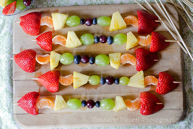 fruit kabobs