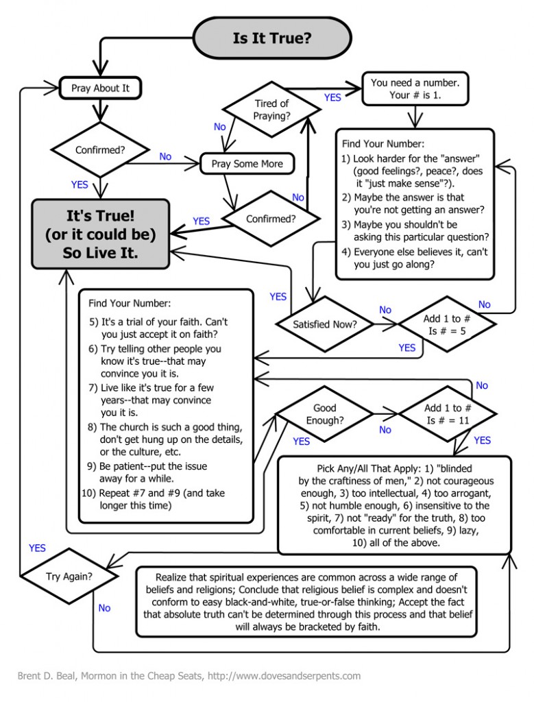 17 A Mormon in the Cheap Seats: True or False?